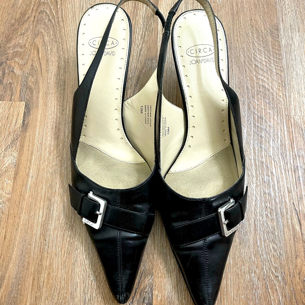 Black Kitten Heels